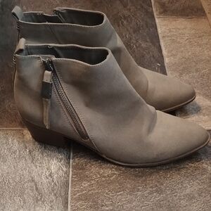 Circus by Sam Edelman Gray Ankle Booties